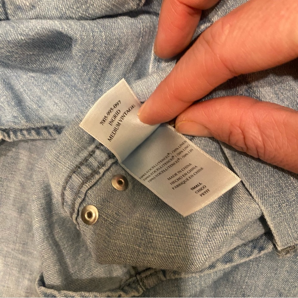 Rails Ingrid Studded Button Down Chambray Shirt W… - image 5